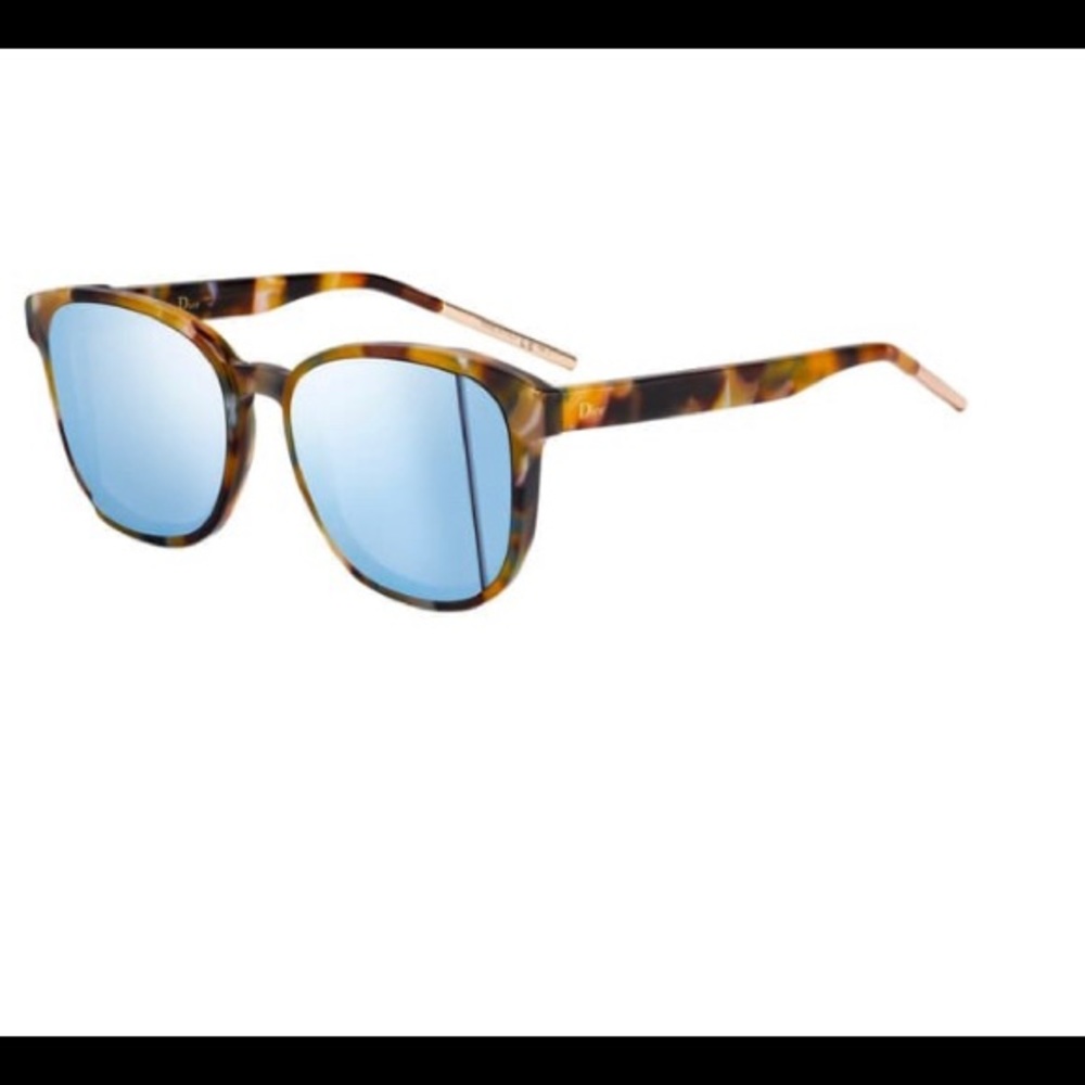 Christian Dior Cateye Steps 55mm Sunglasses